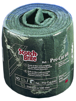 Перфорированные рулоны SB 640 зеленые (6 рулонов) 3M 7000033469 в ШефСтор (chefstore.ru)